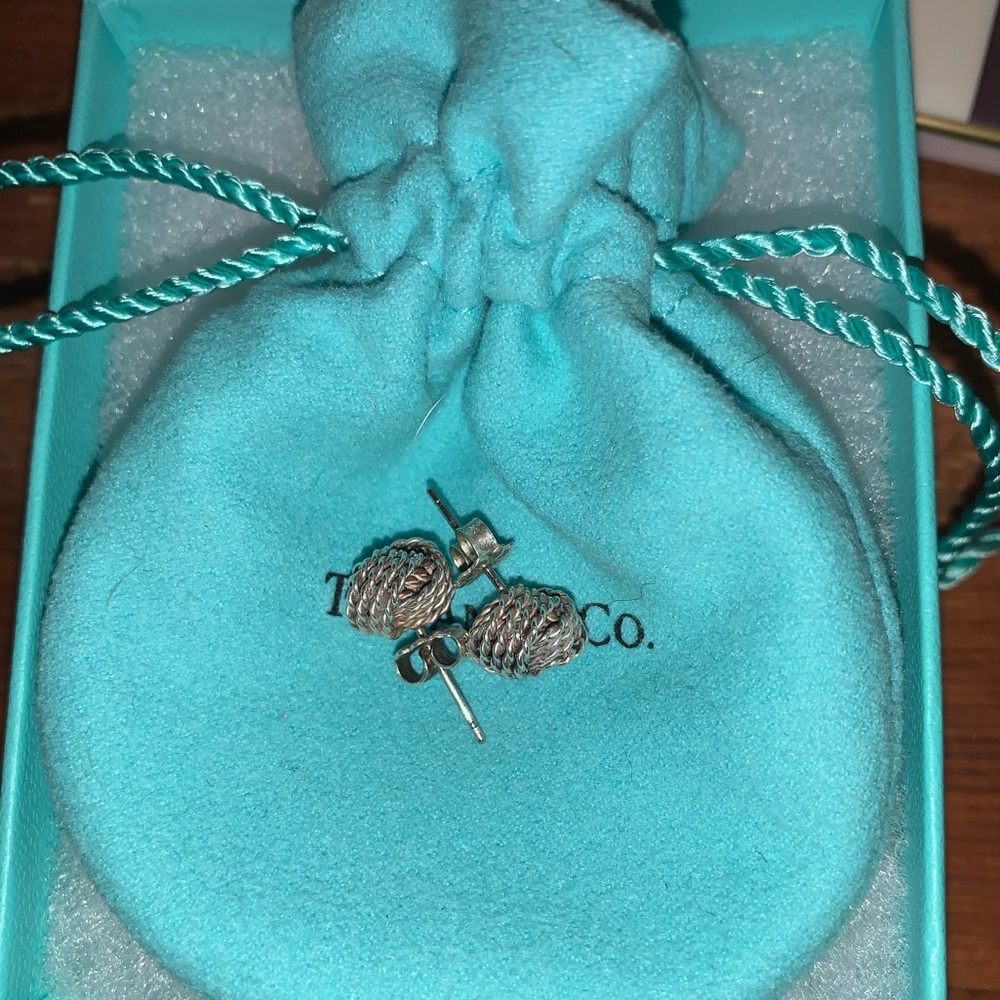 Tiffany & co twist earrings